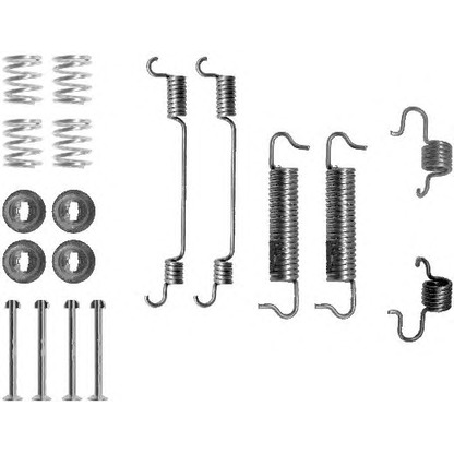 Photo Accessory Kit, brake shoes HELLA PAGID 8DZ355200531