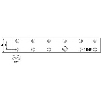 Photo Kit de garnitures de frein, frein à tambour HELLA PAGID 8DB355019471