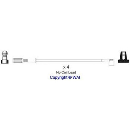 Foto Juego de cables de encendido WAI ISL125