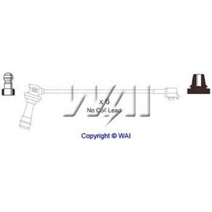 Photo Ignition Cable Kit WAI SL207