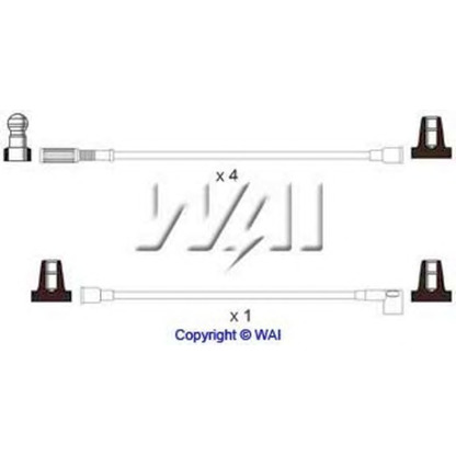 Photo Ignition Cable Kit WAI SL402