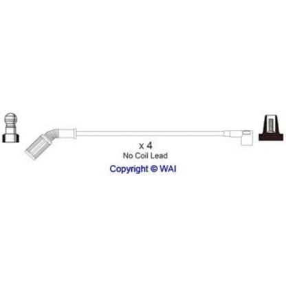 Photo Ignition Cable Kit WAI SL404