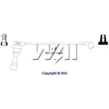 Photo Ignition Cable Kit WAI SL427