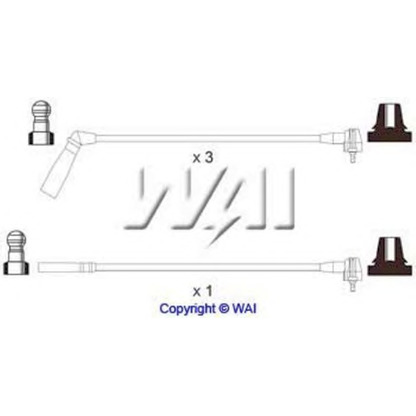 Photo Ignition Cable Kit WAI SL518