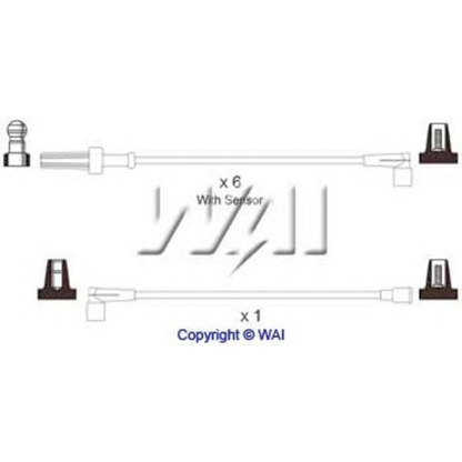 Photo Kit de câbles d'allumage WAI SL627