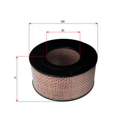 Photo Air Filter SAKURA A1135