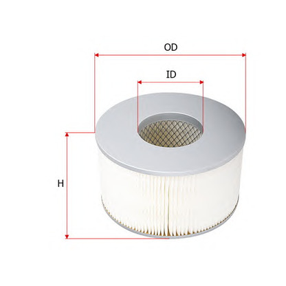 Photo Air Filter SAKURA A1142