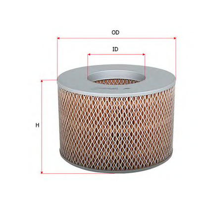 Photo Air Filter SAKURA A3325