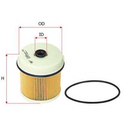 Photo Filtre à carburant SAKURA EF1509