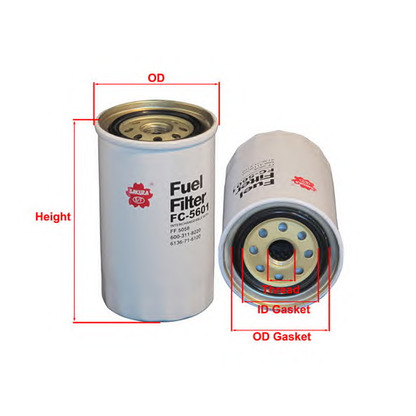 Photo Fuel filter SAKURA FC5601