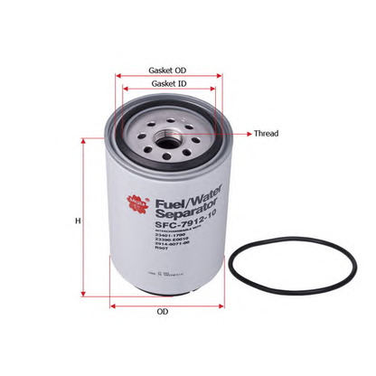 Photo Fuel filter SAKURA SFC791210