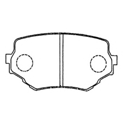 Photo Brake Pad Set, disc brake ASVA AKD9382