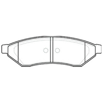 Photo Brake Pad Set, disc brake ASVA AKD0375