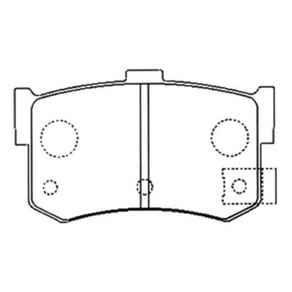 Foto Kit pastiglie freno, Freno a disco ASVA AKD1121