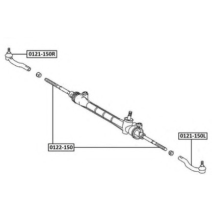 Photo Rotule de barre de connexion ASVA 0121150R