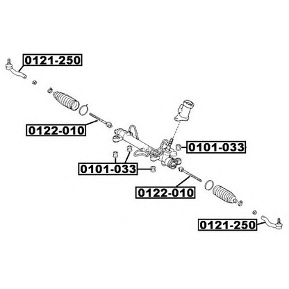 Photo Tie Rod Axle Joint ASVA 0122010