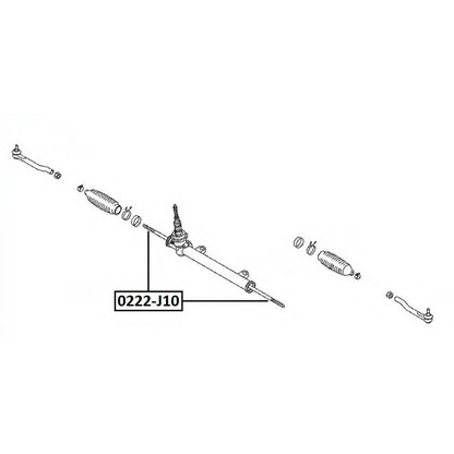 Foto Articulación axial, barra de acoplamiento ASVA 0222J10