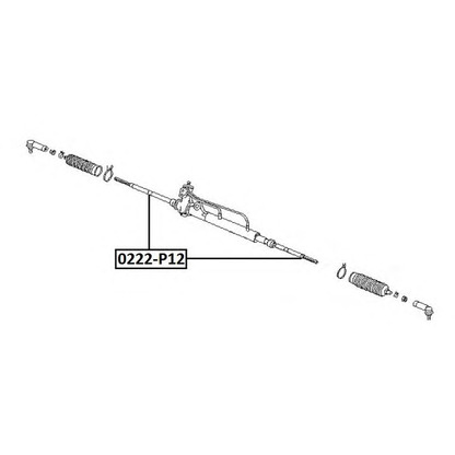 Photo Tie Rod Axle Joint ASVA 0222P12