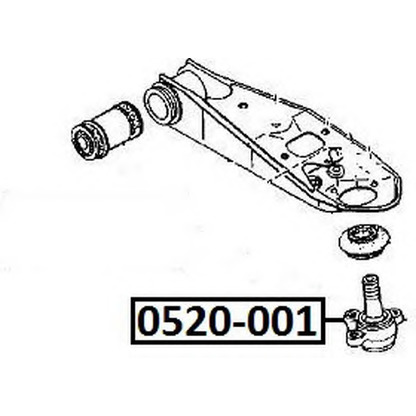 Photo Ball Joint ASVA 0520001