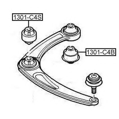 Photo Suspension, bras de liaison ASVA 1301C4B
