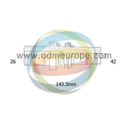 Zdjęcie Wał napędowy ODM-MULTIPARTS 16210090