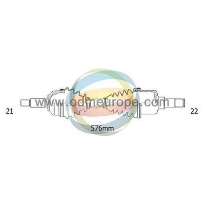 Photo Arbre de transmission ODM-MULTIPARTS 18161480