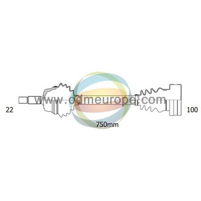 Foto Antriebswelle ODM-MULTIPARTS 18212370