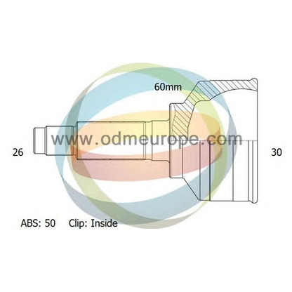 Foto Gelenksatz, Antriebswelle ODM-MULTIPARTS 12040863