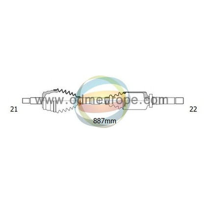 Foto Antriebswelle ODM-MULTIPARTS 18162390
