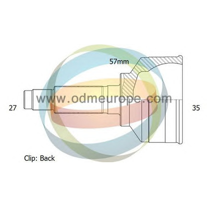 Photo Jeu de joints, arbre de transmission ODM-MULTIPARTS 12291373