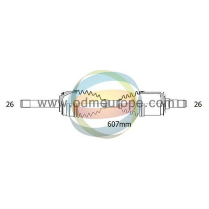 Foto Antriebswelle ODM-MULTIPARTS 18002540