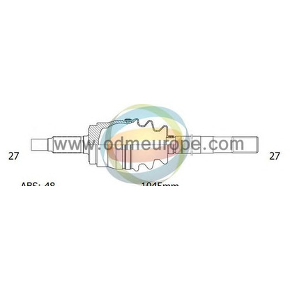 Foto Albero motore/Semiasse ODM-MULTIPARTS 18226071