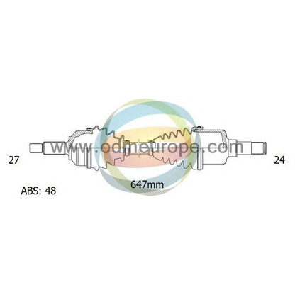 Photo Arbre de transmission ODM-MULTIPARTS 18161101