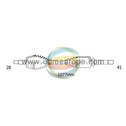 Foto Antriebswelle ODM-MULTIPARTS 18162090