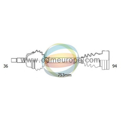 Foto Antriebswelle ODM-MULTIPARTS 18212520