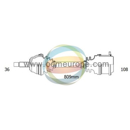 Photo Arbre de transmission ODM-MULTIPARTS 18212030