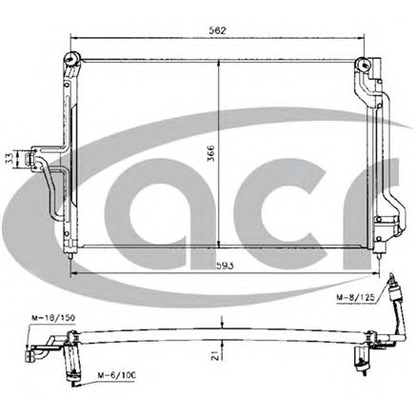 Foto Condensador, aire acondicionado ACR 300011