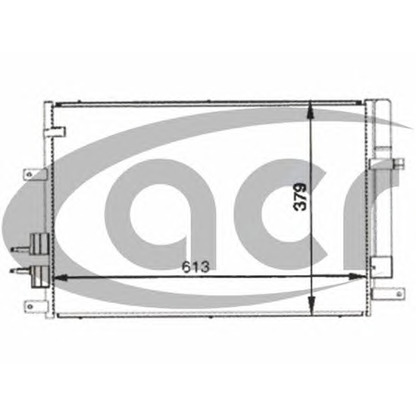 Photo Condenser, air conditioning ACR 300095
