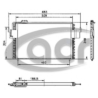 Photo Condenseur, climatisation ACR 300165