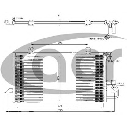 Foto Condensador, aire acondicionado ACR 300289