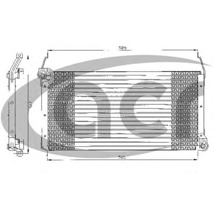 Foto Kondensator, Klimaanlage ACR 300297