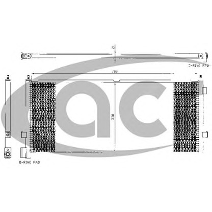 Zdjęcie Skraplacz, klimatyzacja ACR 300346