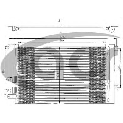 Foto Kondensator, Klimaanlage ACR 300362