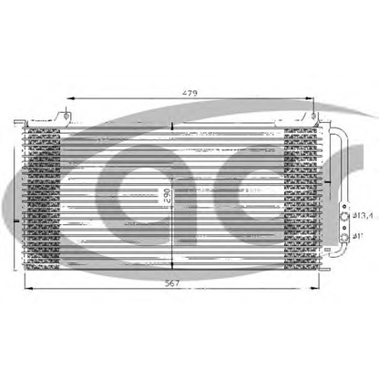 Photo Condenseur, climatisation ACR 300376