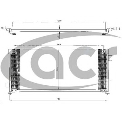 Photo Condenser, air conditioning ACR 300382