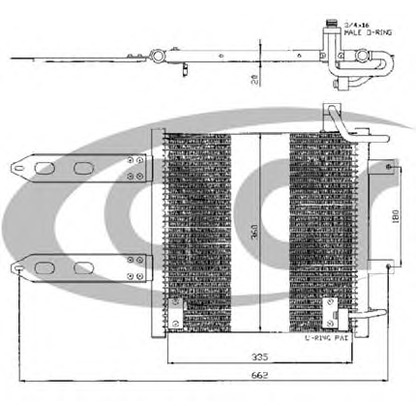 Foto Kondensator, Klimaanlage ACR 300395