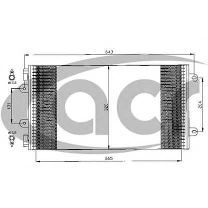 Foto Condensador, aire acondicionado ACR 300489