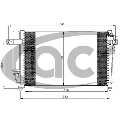 Photo Condenser, air conditioning ACR 300521