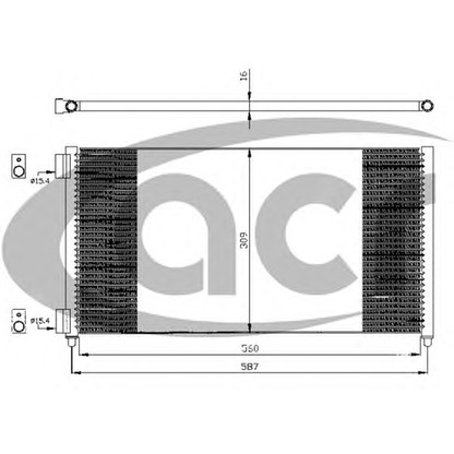 Foto Condensador, aire acondicionado ACR 300539