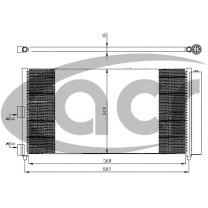 Photo Condenseur, climatisation ACR 300542